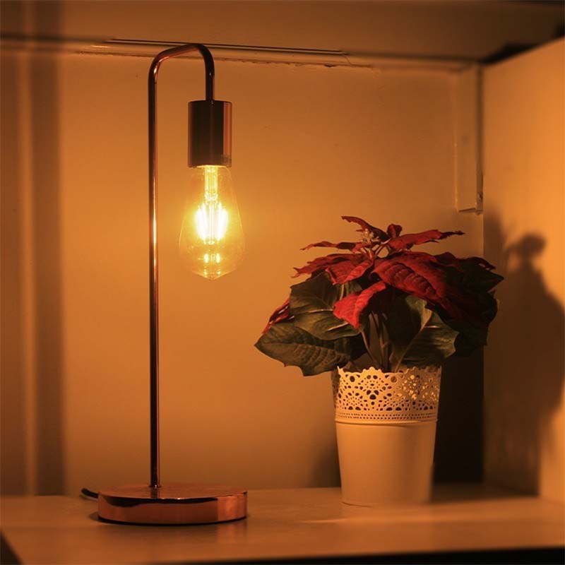 LED table lamp in LOFT style