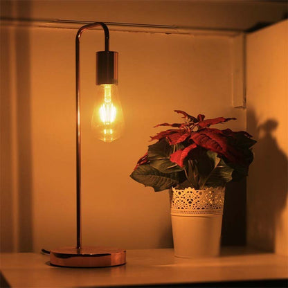 LED table lamp in LOFT style